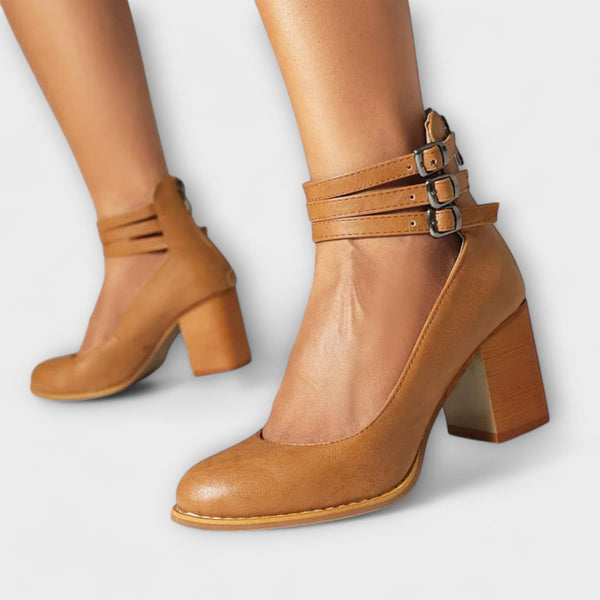 Pumps with Ankle Strap Design