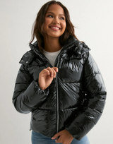 YAYA | Shiny Puffer Jacket
