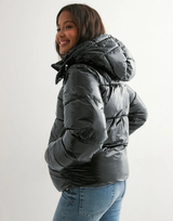 YAYA | Shiny Puffer Jacket