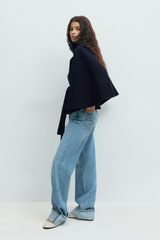 YAYA | Belted Cape Jacket