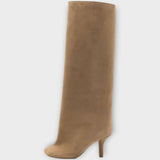 Mela Suede Knee-High Boots