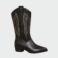 Leather Western Cowboy Boots