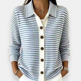 Nola  Striped Button Cardigan