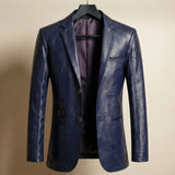 Riccardo — Leather Blazer