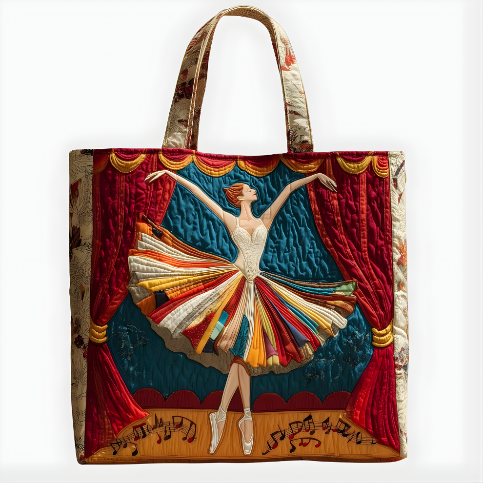 Grand Stage Ballet | Handmade Quilted Tote