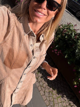 Sassy Copenhagen - Denimkjole - Brun - Ottela
