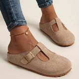 Kara™ — Minimalist Comfort Clogs with Buckle