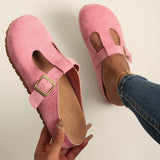 Kara™ — Minimalist Comfort Clogs with Buckle