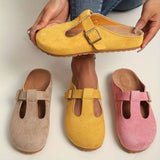 Kara™ — Minimalist Comfort Clogs with Buckle