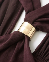 YAYA | Mocha Halter Top