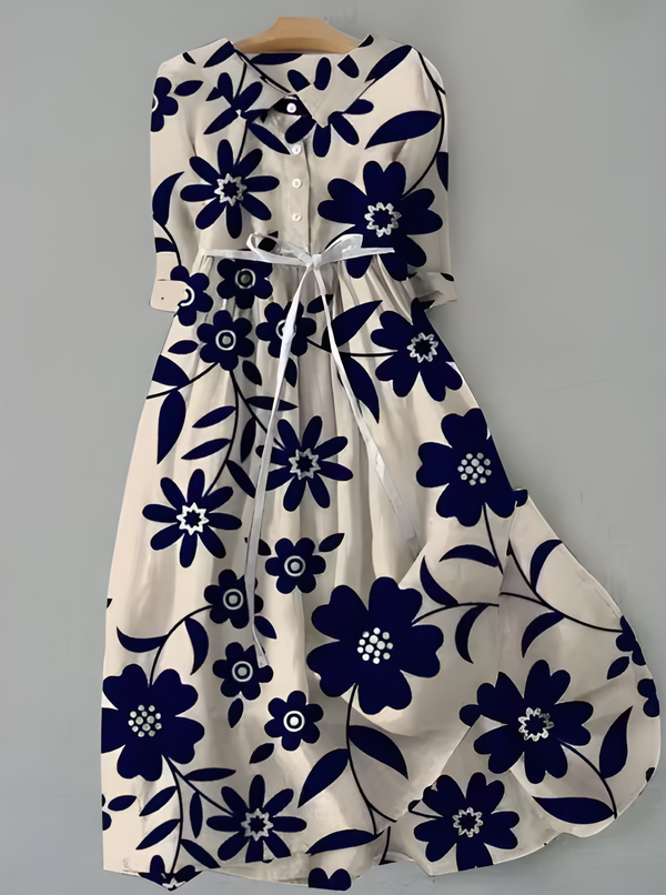 Coralie™ Elegant Floral Dress