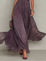 Ottavia | Vintage Elegant Chiffon Maxi Dress