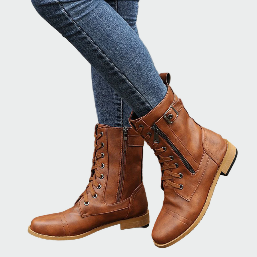 Orthopedic Leather Boots