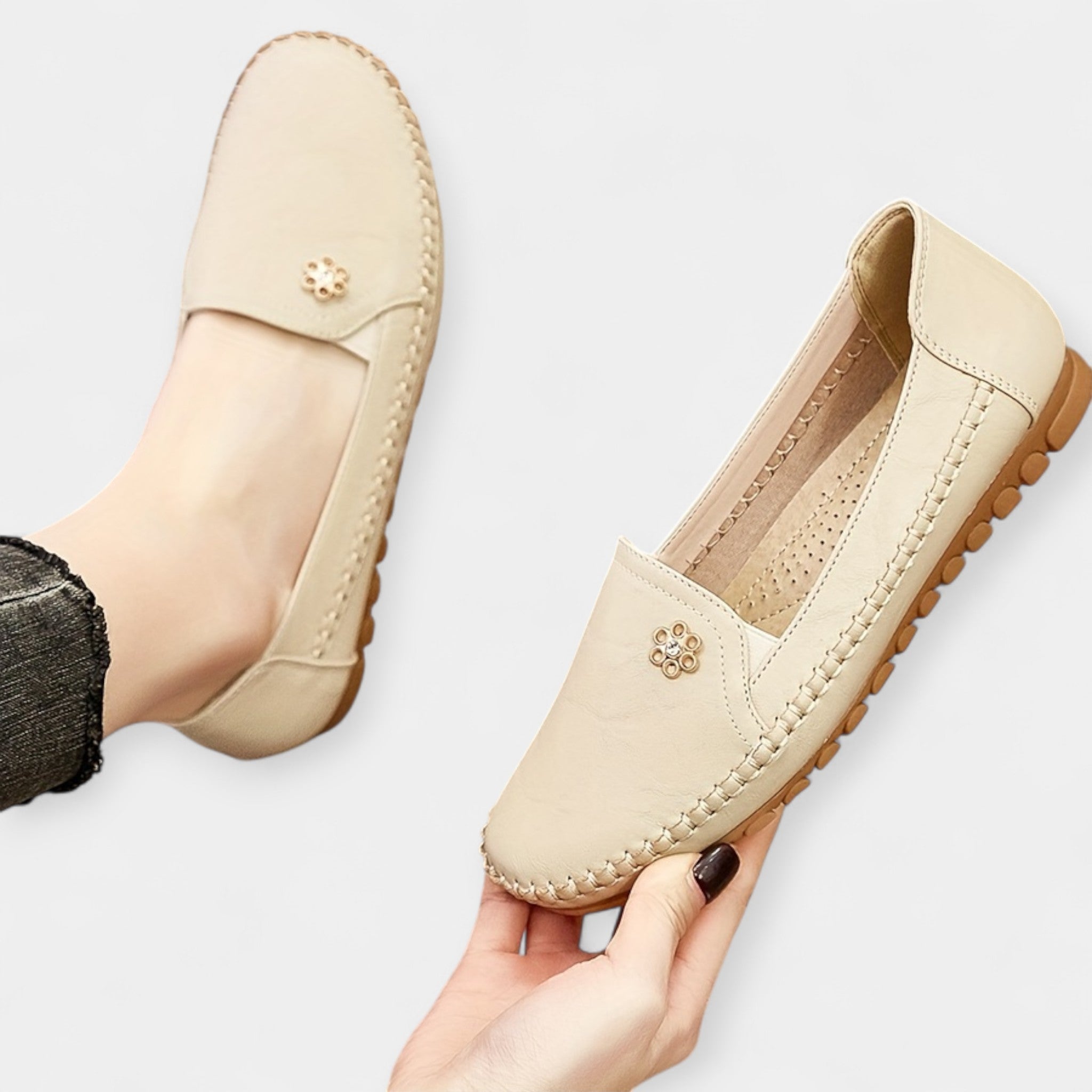 Lightweight Slip-On Ballet Flats