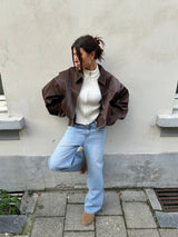 YAYA | Oversized Contrast Jacket