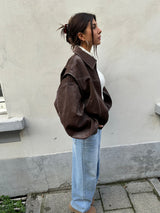 YAYA | Oversized Contrast Jacket