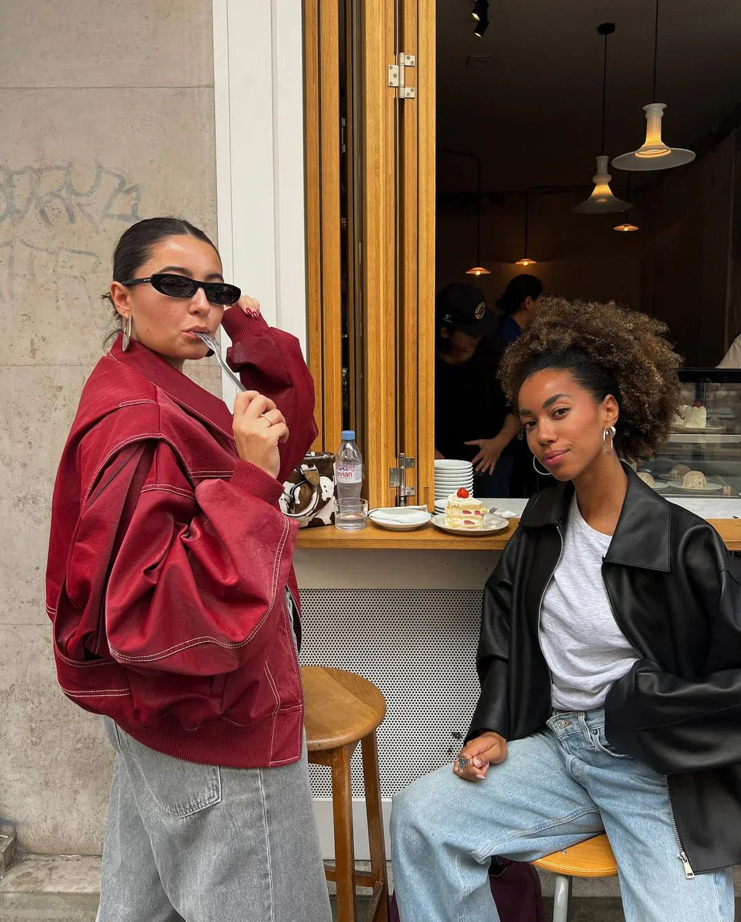 YAYA | Oversized Contrast Jacket