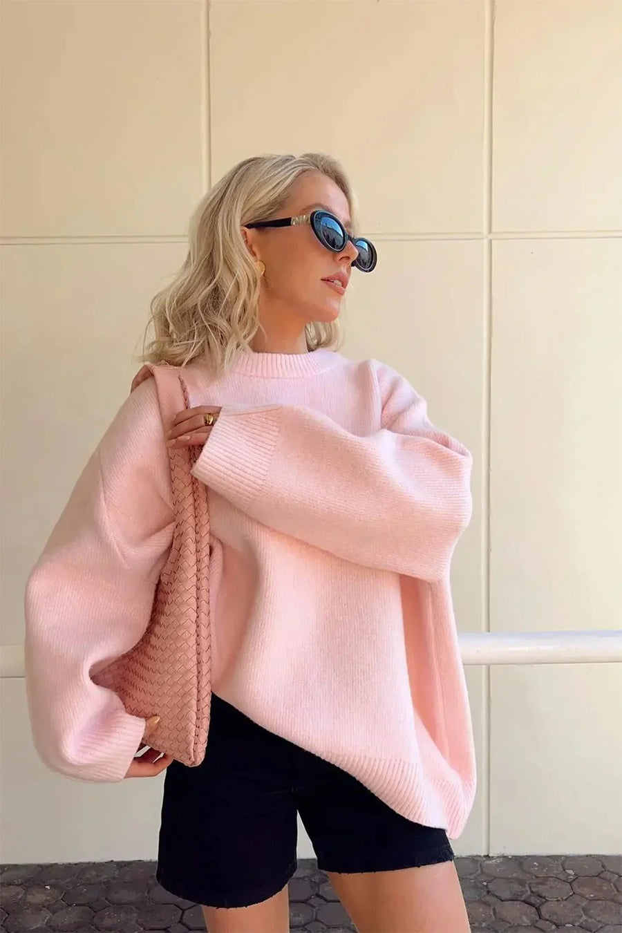 YAYA | Pink Cozy Sweater