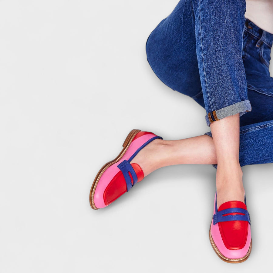 Marigold – Colorful pattern with round toe