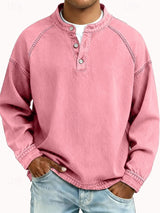 Kaelen Classic Henley Shirt