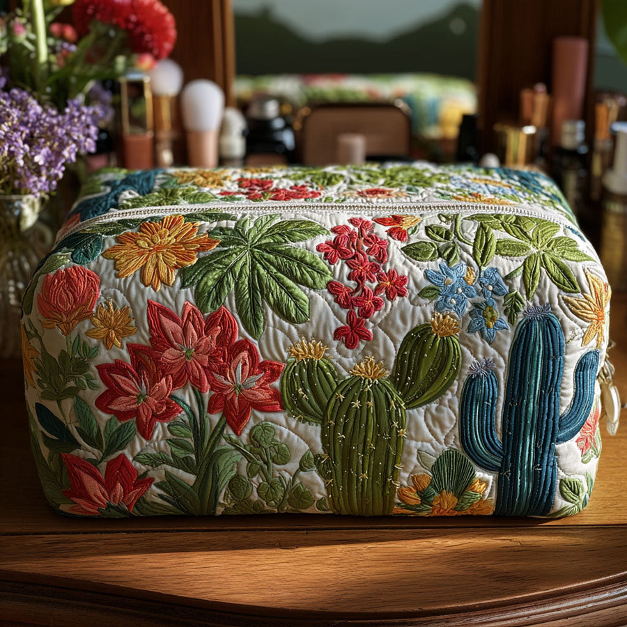 Fiona - Quilted Cosmetic Bag Everyday