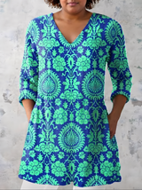 Marlee | Long Blouse with V-Neck