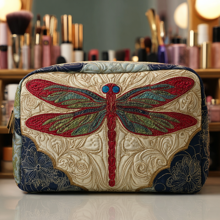 Margot - Quilted Cosmetic Bag Signature